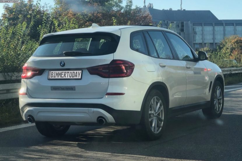BMW X3 xDrive30e Hybrid – Spy Photos