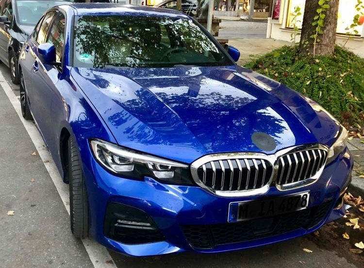 G20 BMW 3 Series caught in the wild