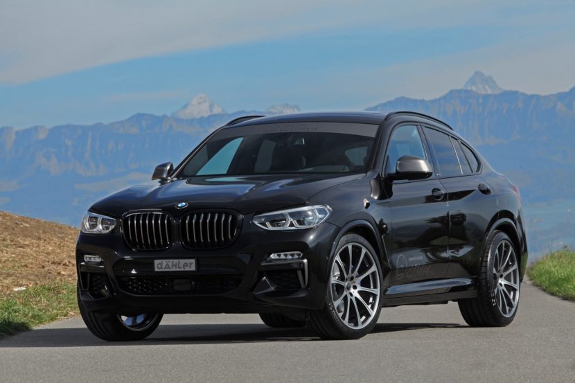 BMW X4 M40i Gets 420 HP and Dark Theme from Dahler
