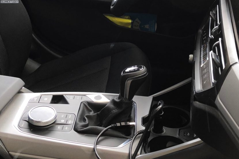 BMW G20 3 Series first time spotted with a manual transmission