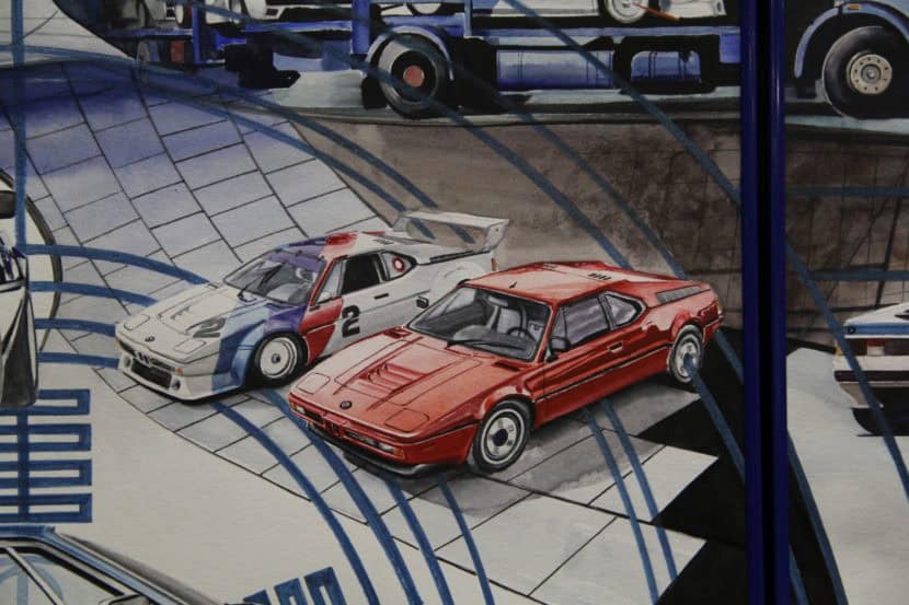 BMW M1 Story Gets Immortalized in “Blue One” Art Installation