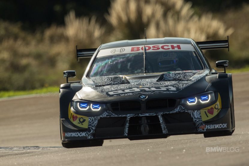 BMW M Motorsport completes first test with the new 2019 season BMW M4 DTM