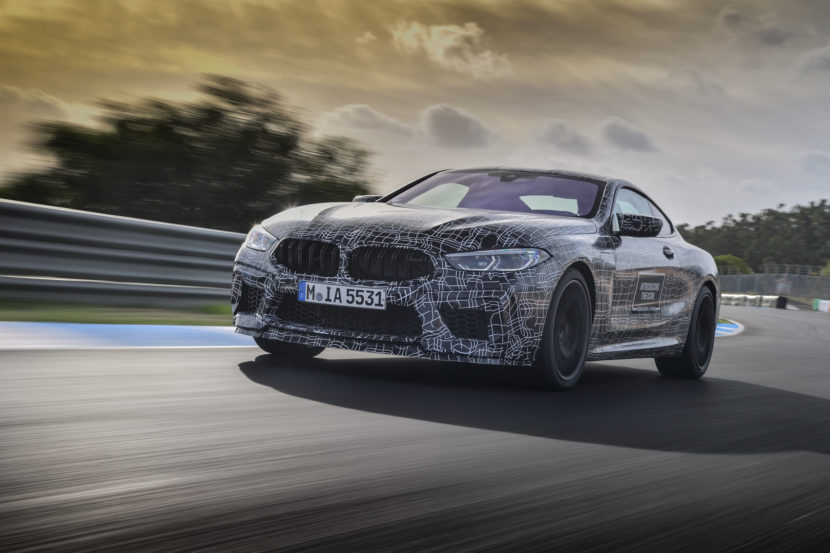 SPIED: BMW M8 tears up the ‘Ring in camouflage