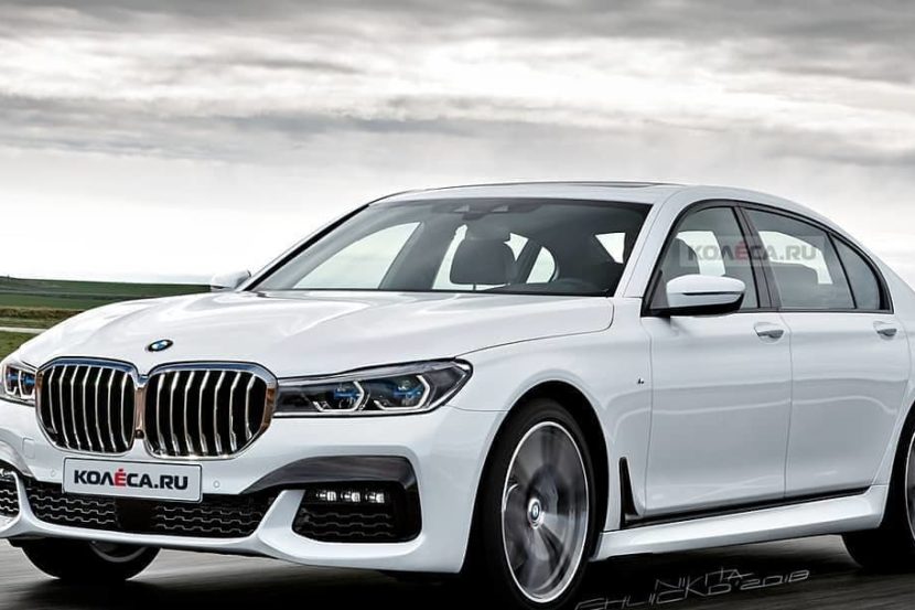 2020 BMW 7 Series Facelift – Photoshop
