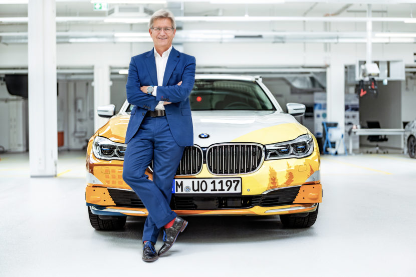 BMW Senior VP of automated driving Elmar Frickenstein and his first 450 days
