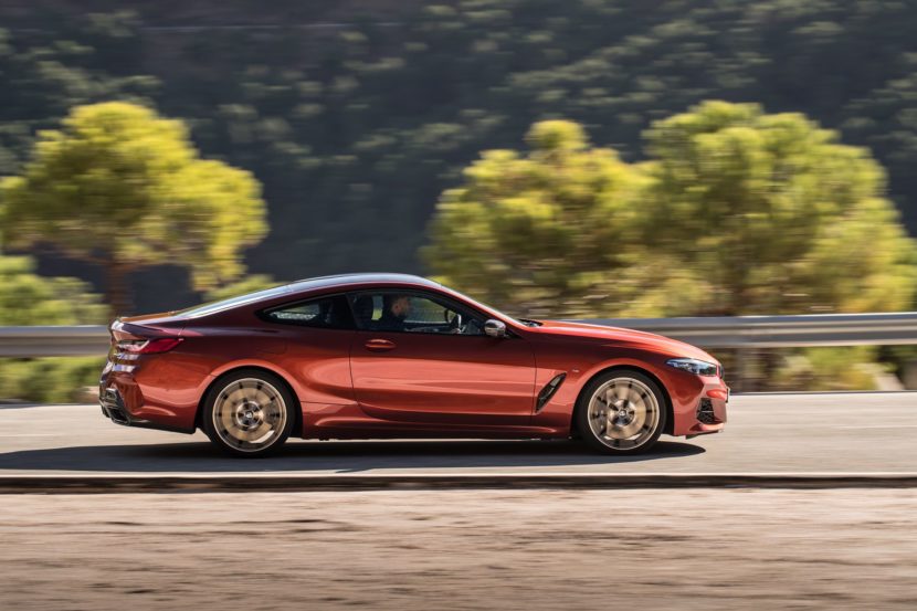 The New BMW M850i Coupe shines in another photo gallery