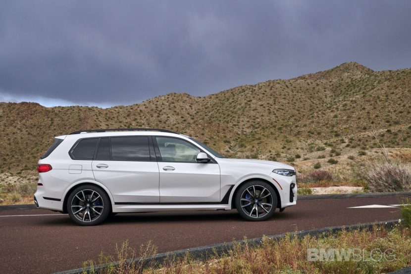 Some BMW X7 models are being recalled for loose seatbelts