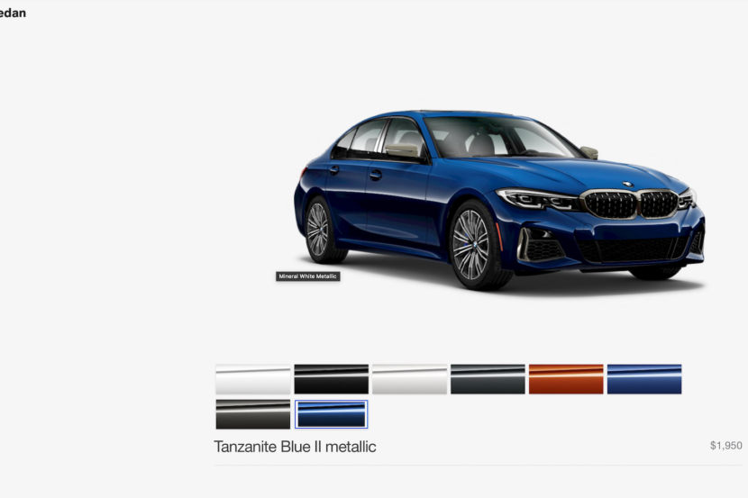 2020 BMW M340i Configurator live on BMWUSA.com