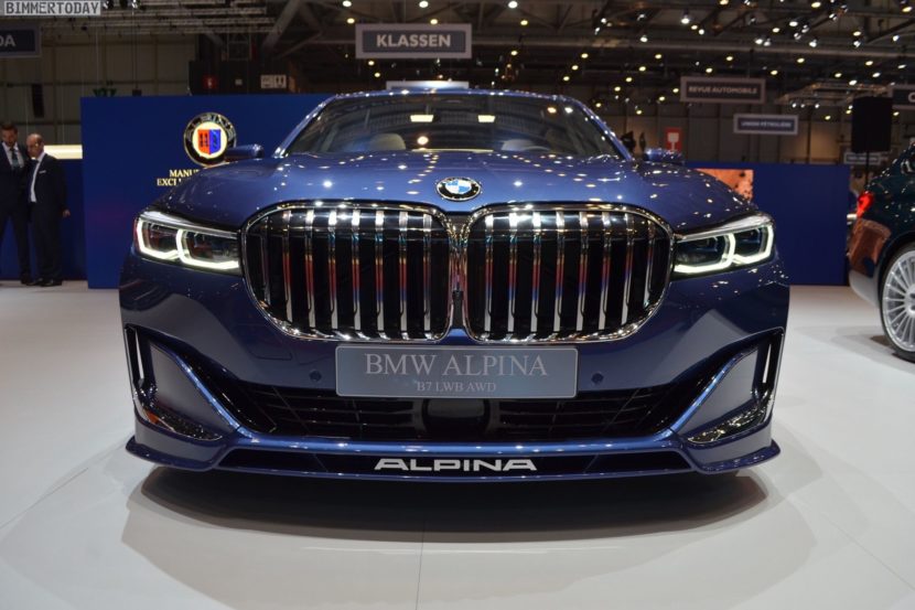 Geneva 2019: Live photos of ALPINA B7 facelift in blue color