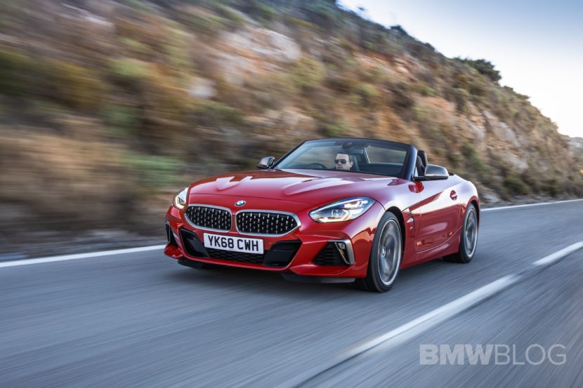 BMW Z4 M40i vs Porsche Boxster T and Audi TT RS Roadster — Autocar