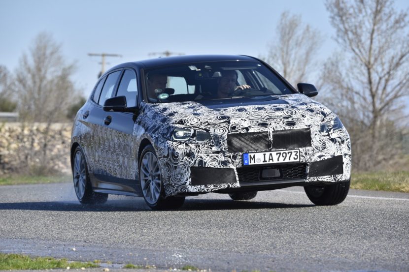 New front-wheel drive BMW 1 Series enters final test phase in Miramas