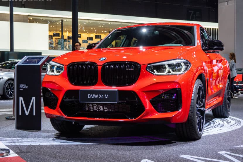 LIVE PHOTOS: BMW X4 M Competition shows of its curves in Shanghai