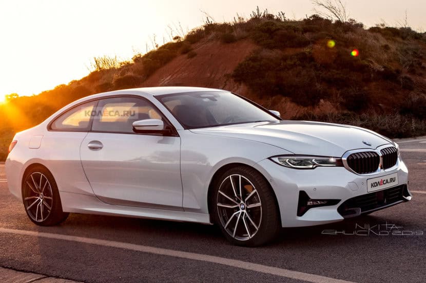 BMW 4 Series Render looks like a 3 Series mixed with an 8 Series