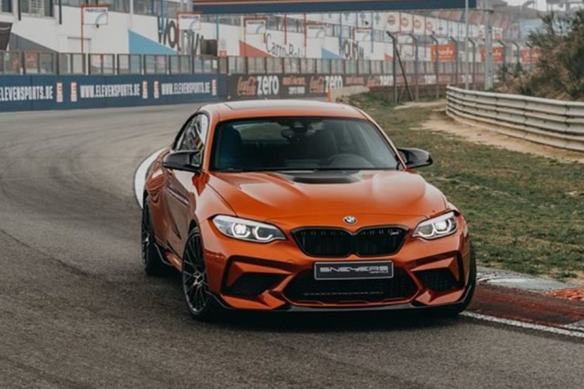 STUNNING: BMW M2 Competition with M Performance Parts and in Sunset Orange