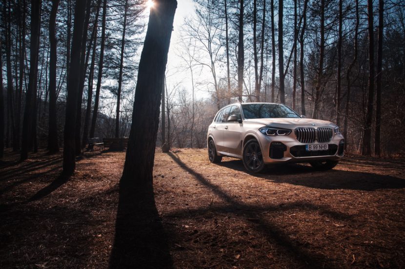 We take the New BMW X5 for a photoshoot in Romania