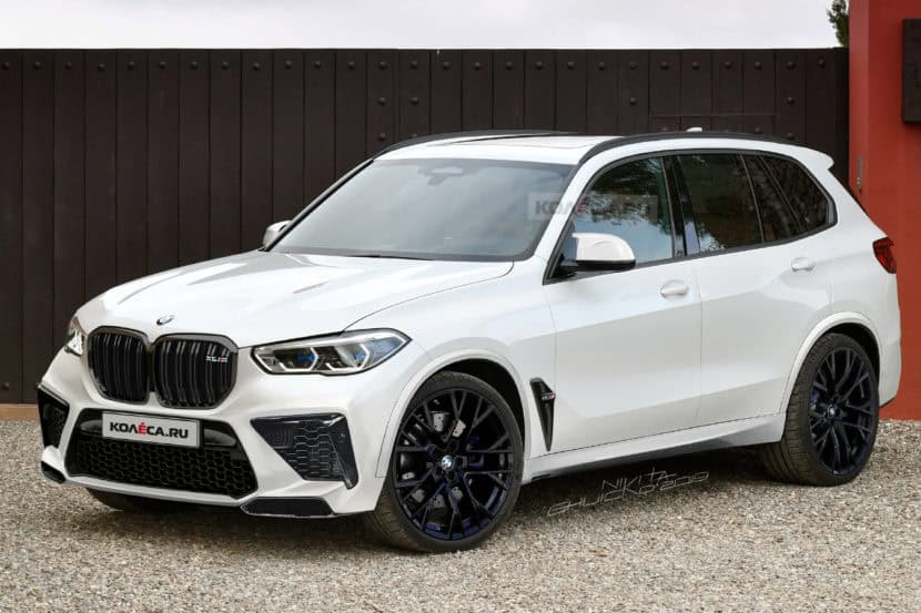 BMW F95 X5 M gets teased through new renderings