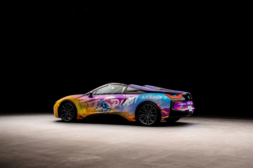 Video: Khalid Designed BMW i8 Roadster for Coachella Unveiled