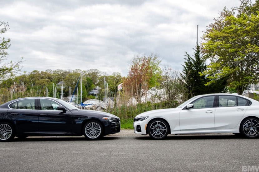 COMPARISON TEST: 2019 BMW 330i xDrive vs 2018 Alfa Romeo Giulia Ti Q4