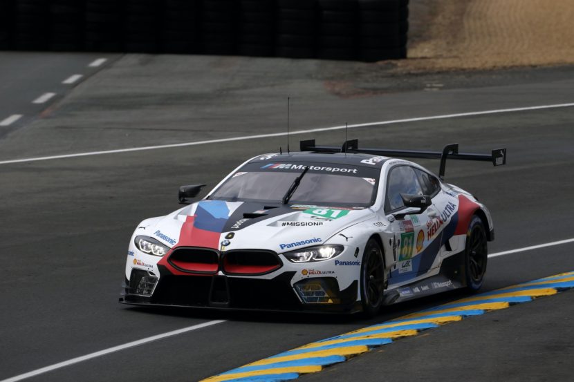 BMW M8 GTE starts Le Mans 24-hour race from 5th place