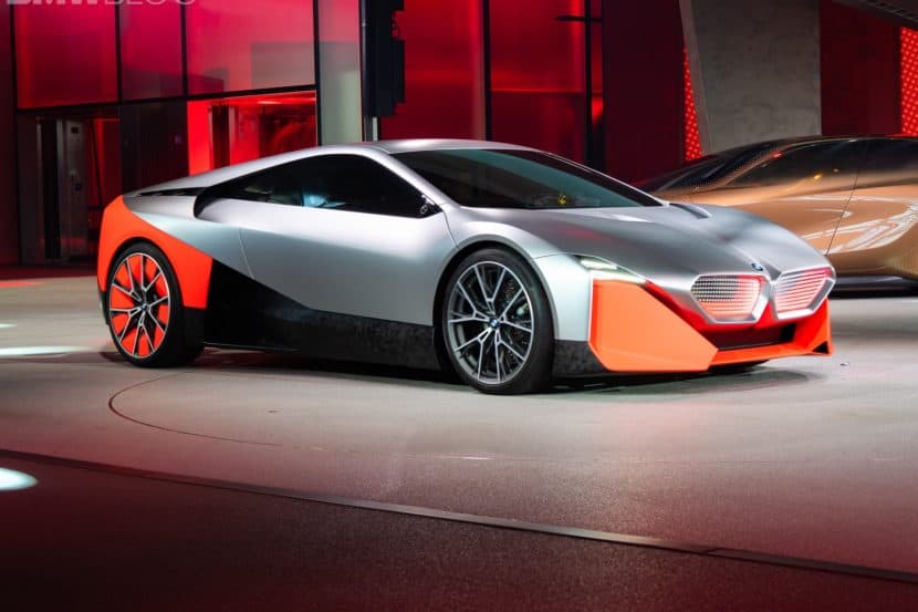 Photo Comparison: BMW Vision M NEXT vs BMW M1 Hommage