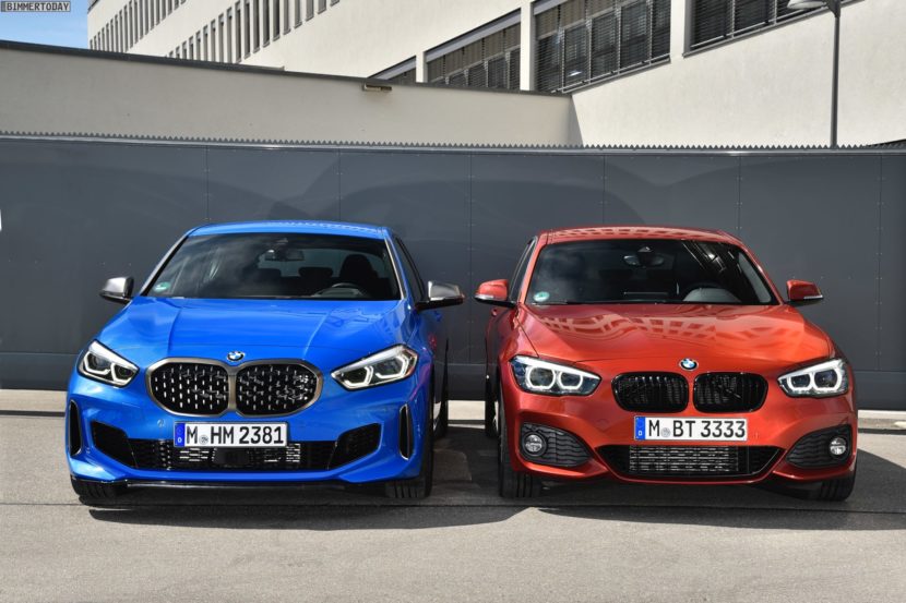 Side-by-side: New BMW 1 Series meets F20 1 Series M Sport