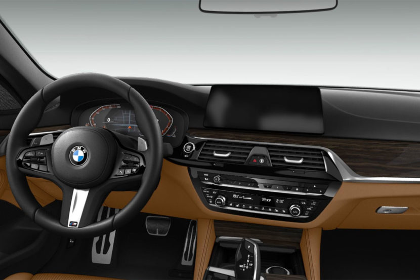 BMW online configurator shows the Live Cockpit Professional