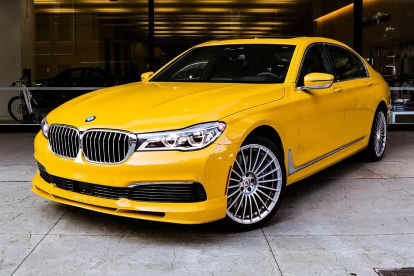 BMW Individual: ALPINA B7 in Speed ​​Yellow shines in New York City