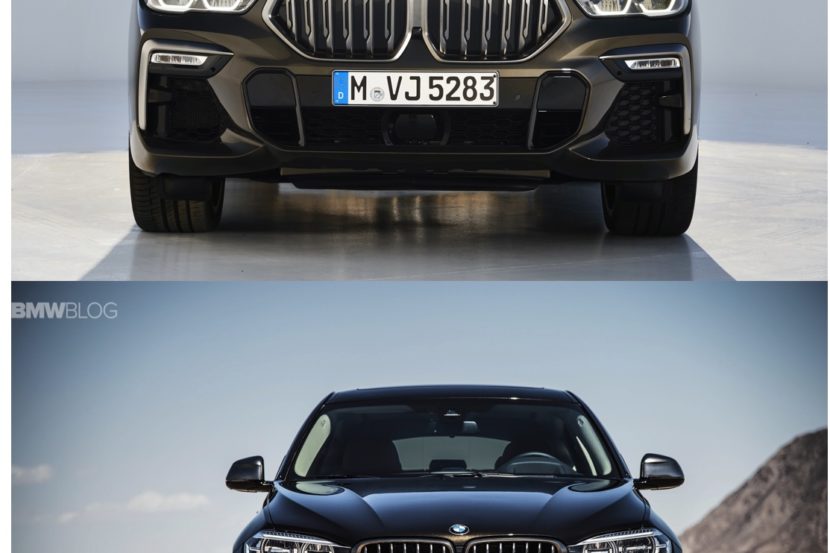 Photo Comparison: New BMW G06 X6 vs. Old X6