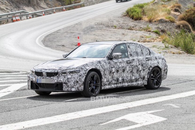 SPIED: G80 BMW M3 caught doing some testing at the ‘Ring