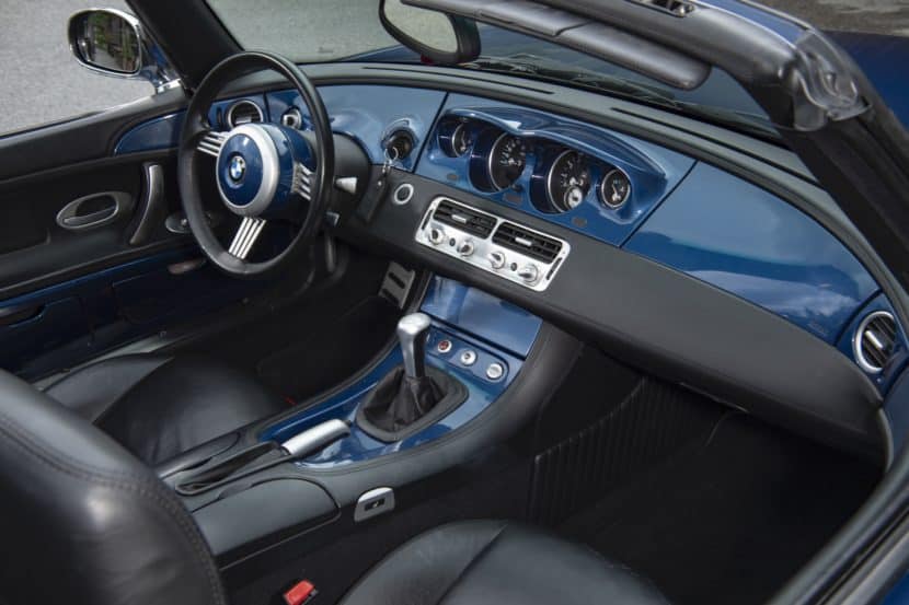 Interior of the BMW Z8