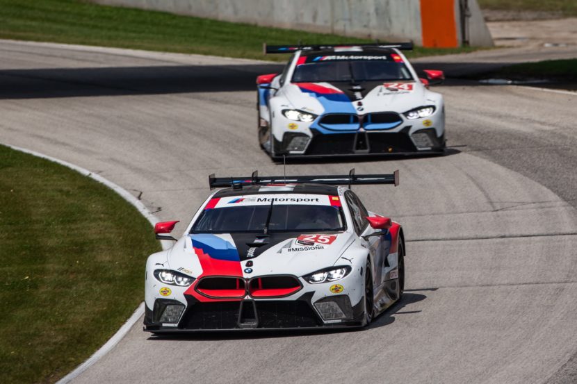 BMW M8 GTE Finishes Fifth and Eighth at Road America