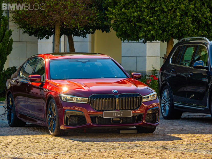 BMW M760Li with a V12 engine