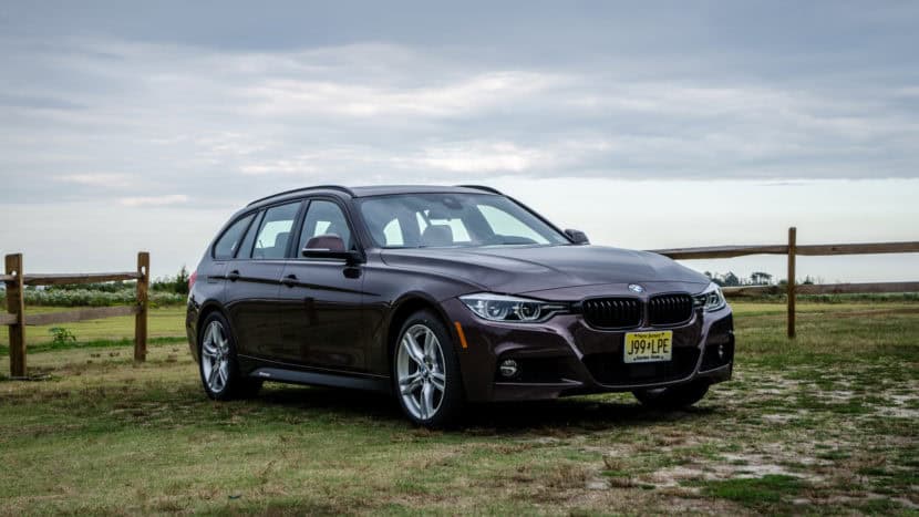 BMW 330i Sports Wagon front three quarter view