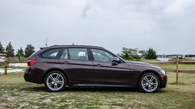 The F31 BMW 330i Sports Wagon side view