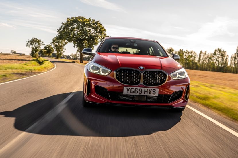 New pictures show the BMW M135i xDrive in Melbourne Red