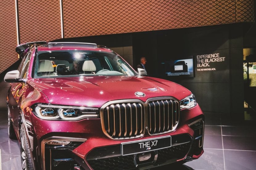 2019 IAA: BMW X7 in the BMW Individual Ametrin Metallic Color