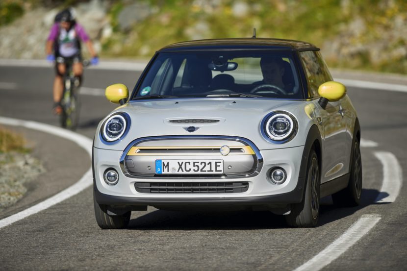 MINI Cooper SE comes with 3 trim levels in the U.S., 110 miles range