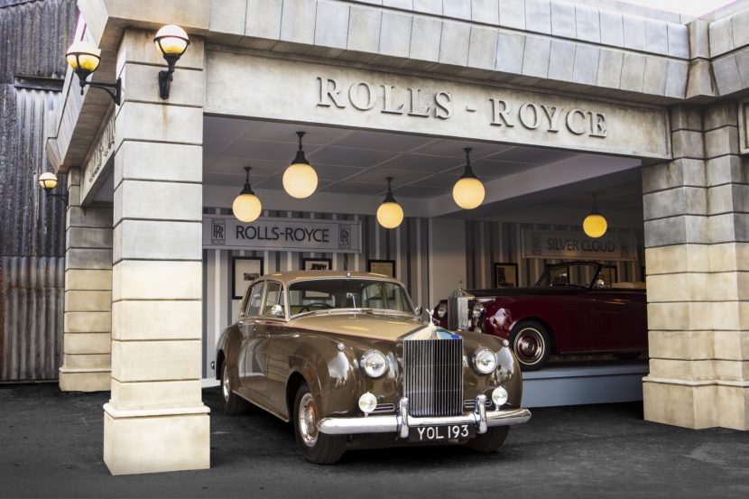 Rolls-Royce Creates Vintage Auto Show Stage Replica at Goodwood