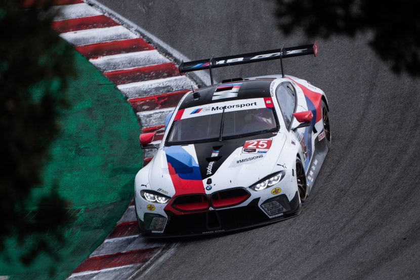 Podium Finish for BMW M8 GTE at Laguna Seca
