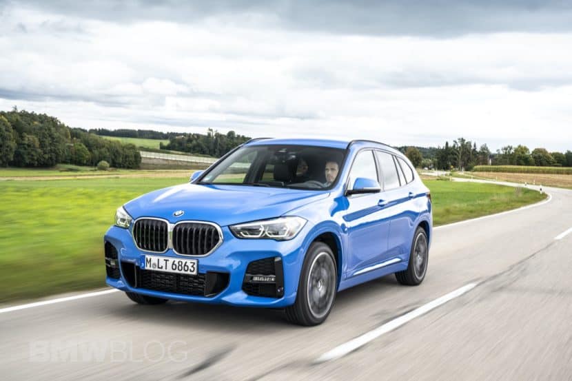 Horatiu Boeriu driving the 2019 BMW X1 Facelift