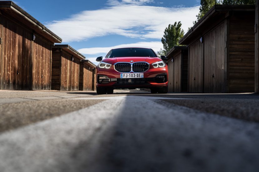 The 2019 BMW 1 Series F40 with Sport Line in Melbourne Red