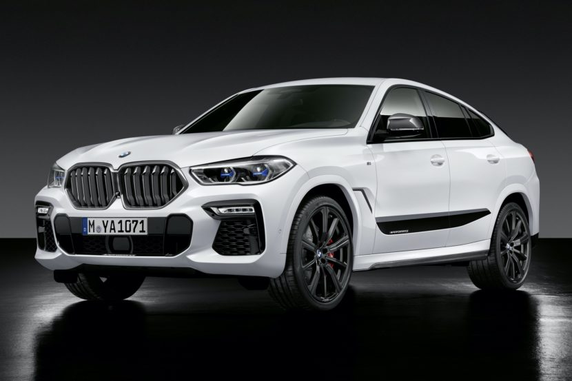 November 2019: The BMW X6 can be fitted with M Performance Parts