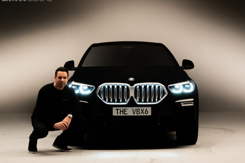 EXCLUSIVE: BMW X6 Vantablack – Upclose videos and new photos