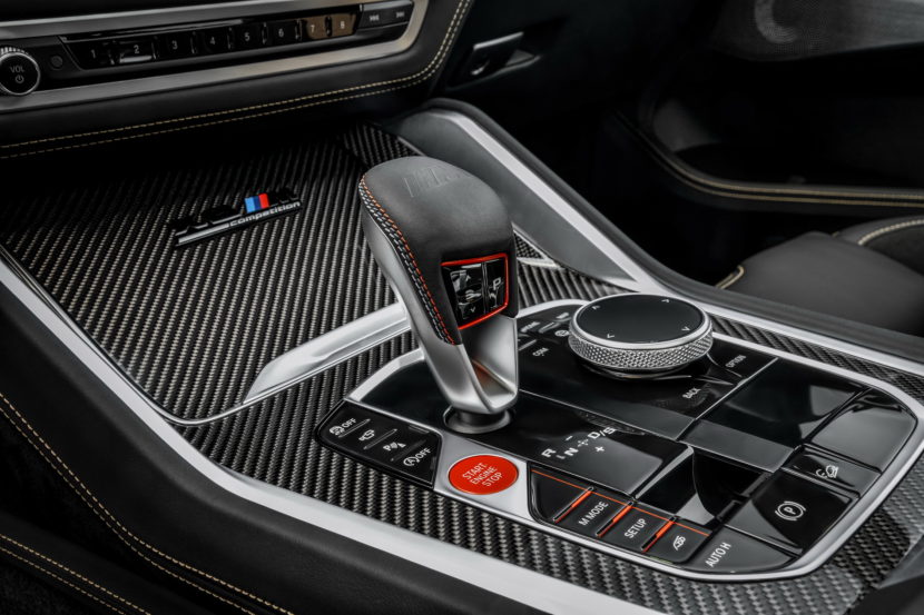 The most eye-catching electronic gear selectors BMW has designed