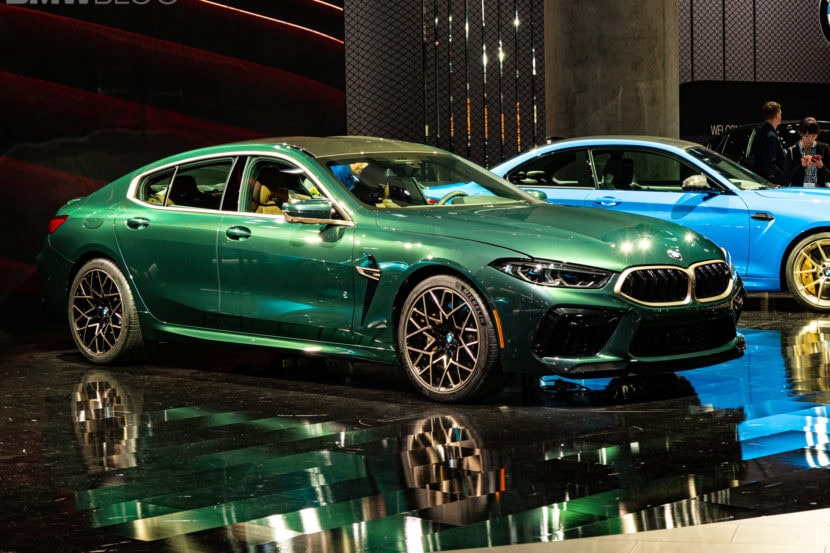 BMW M8 Gran Coupe First Edition in Aurora Diamant Green Metallic