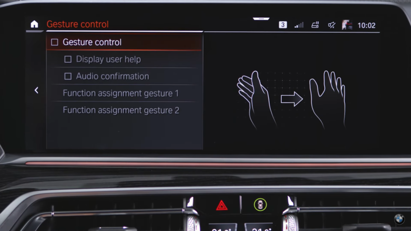 BMW Gesture Control - 2 Configure Gesture Control