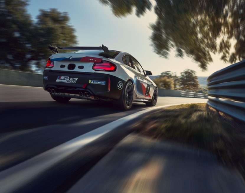 BMW M2 CS Racing rear end