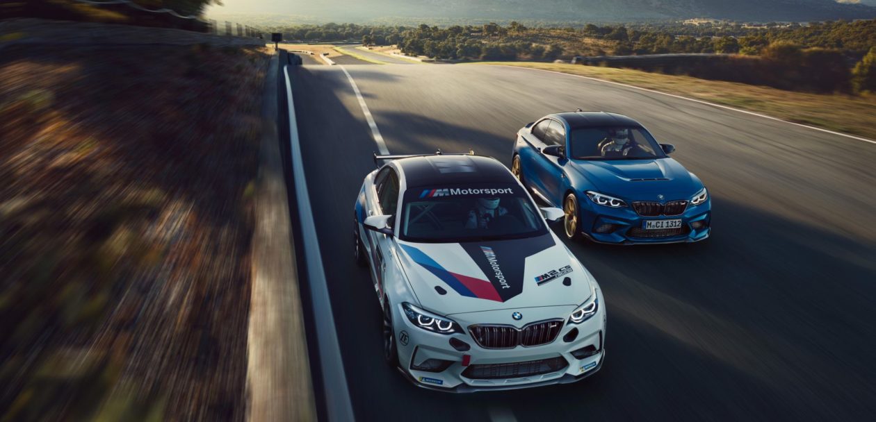 F87 BMW M2 CS Racing and M2 F87 together