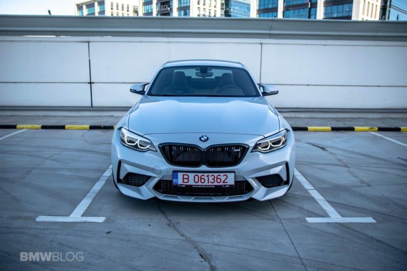 BMW M2 Competition and M4 Competition drag race modded VW Golf R