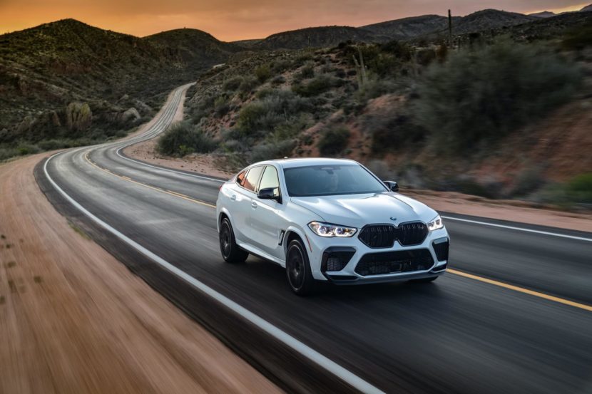 Stunning Images: 2020 BMW X6 M Competition in Mineral White